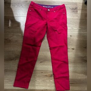 Mossimo Supply Co. Hot Pink Slim Pants